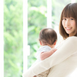 portrait of asian family relaxing