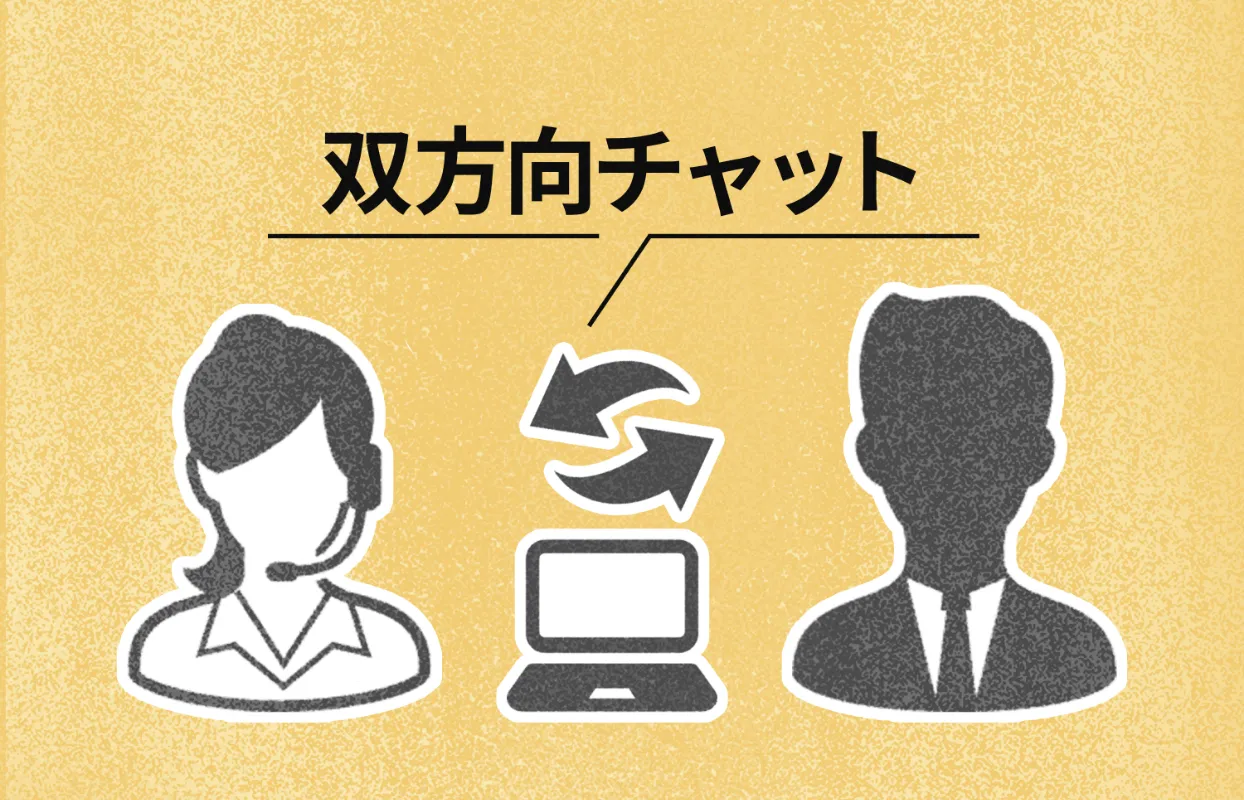 双方向チャット