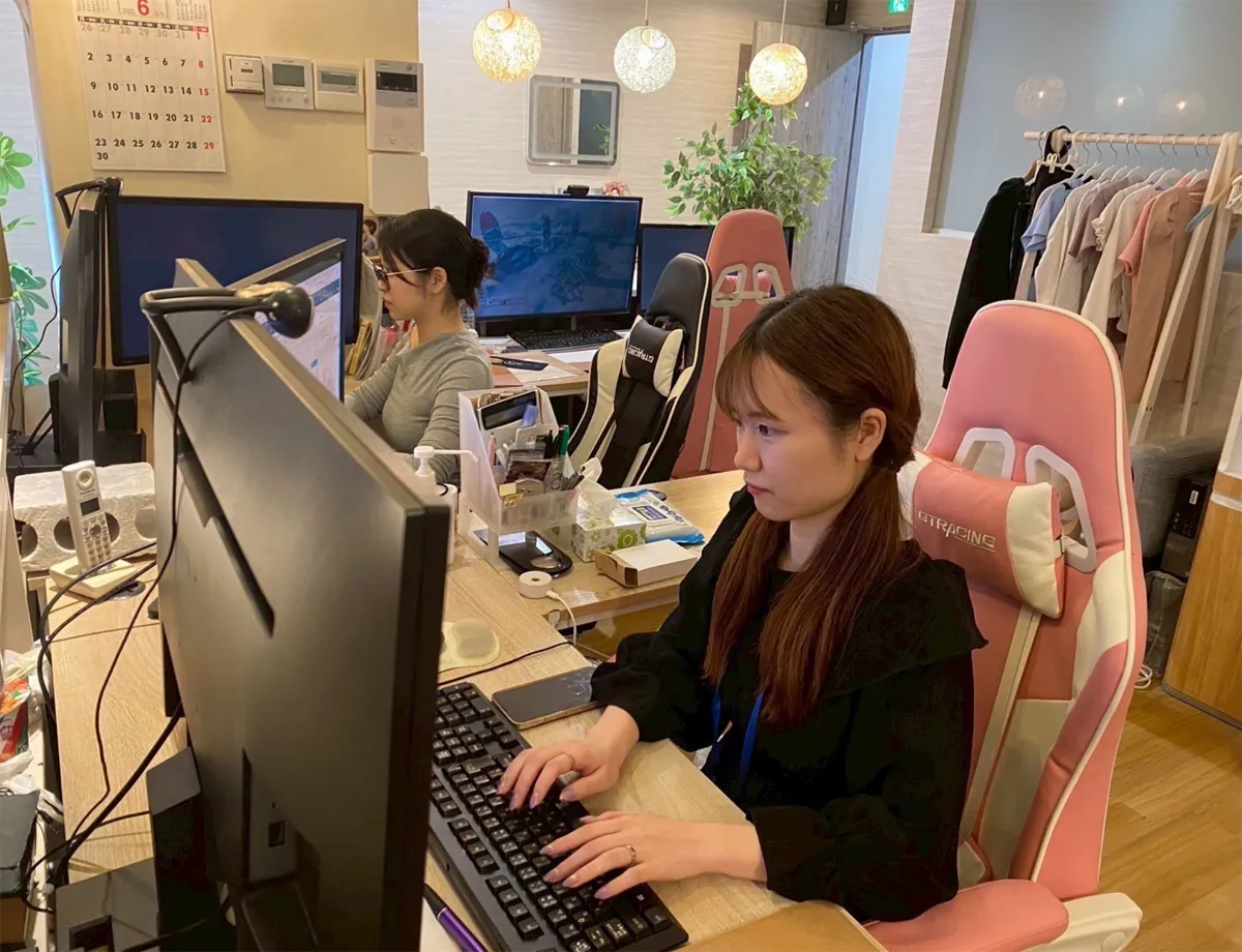 フレイバーチャットの店内環境